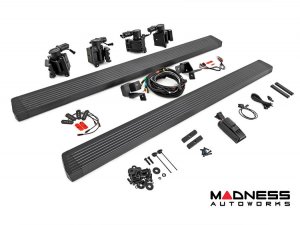 Jeep Wrangler JL Side Steps - Power Running Boards - Rough Country - E-Boards - Lighted Jeep Wrangler JL Side Steps - Power Running Boards - Rough Country - E-Boards - Lighted